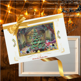 クリスマス来だが、年に一度の金属芸術 メタルプリント