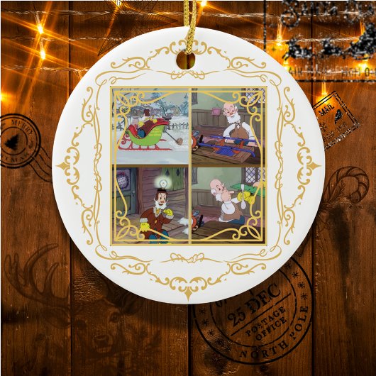 クリスマス来だが、年に一度 セラミックオーナメント