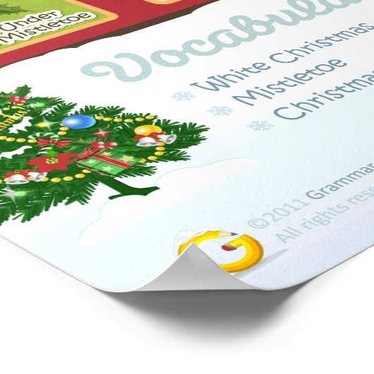 クリスマス来だが、年に一度 ポスター (角)