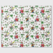 クリスマス来だが、年に1回の包装紙 ラッピングペーパー (フラット)