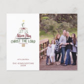 クリスマス来の写真を彼に崇拝する予算 (正面)