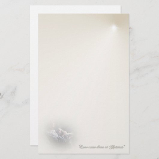 クリスマス来の文房具で恋をする 便箋 (正面/裏面)