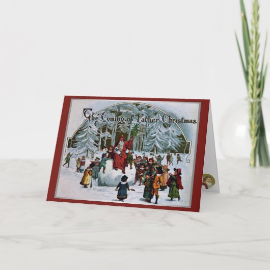 クリスマス来の父の話 シーズンカード (正面)