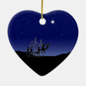 クリスマス来の飾り付けで恋をする セラミックオーナメント (裏面)