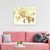 クリスマス来は キャンバスプリント (インサイチュ (リビング))