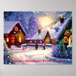 クリスマス来は… ポスター