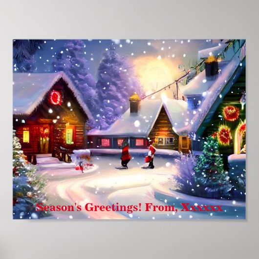 クリスマス来は… ポスター (正面)