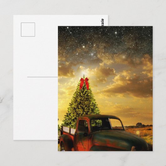 クリスマス来は ポストカード (正面/裏面)