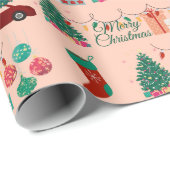 クリスマス来は ラッピングペーパー (ロールコーナー)