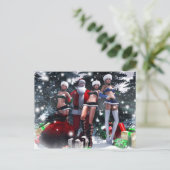 クリスマス来早期 シーズンポストカード (スタンド正面)