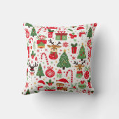 クリスマス枕クッションカバー クッション (裏面)