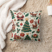 クリスマス枕 クッション (ブランケット)