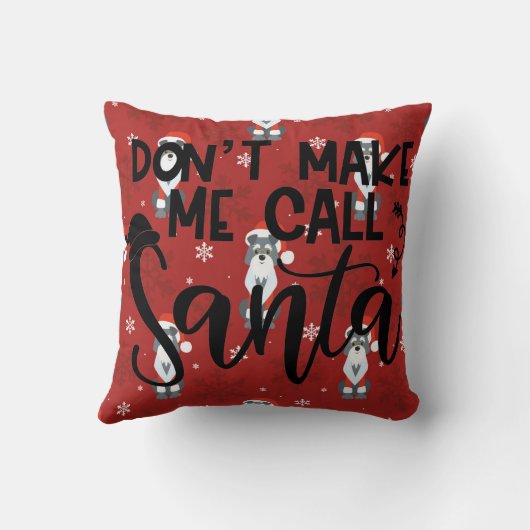 クリスマス枕 クッション (裏面)