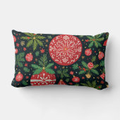 クリスマス枕、クッション ランバークッション (裏面)