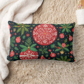 クリスマス枕、クッション ランバークッション (ブランケット)