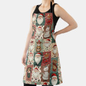 クリスマス柄のエプロン エプロン (インサイチュ)