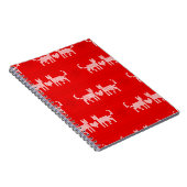 クリスマス柄のクロステッチネコがSに恋をする ノートブック (右側)