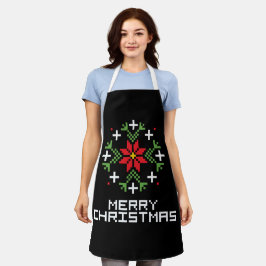クリスマス柄6 エプロン