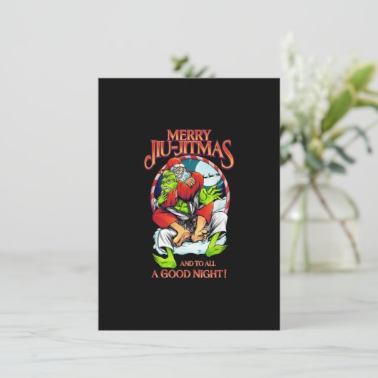 クリスマス柔術柔術メリージツマ 招待状 (スタンド正面)