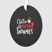 クリスマス校長、主デザイン オーナメント (正面)