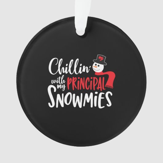 クリスマス校長、主デザイン オーナメント (正面)