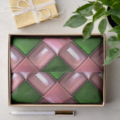 クリスマス格子ティッシュペーパー 薄葉紙 (ギフト)