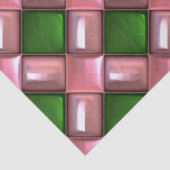 クリスマス格子ティッシュペーパー 薄葉紙 (詳細)