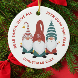 クリスマス格言かわいいおもしろい休日 セラミックオーナメント