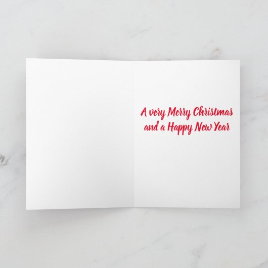 クリスマス格言がクリスマスの願いを知る シーズンカード (内部)