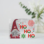 クリスマス格言がホホホホと言う ポストカード (スタンド正面)