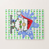 クリスマス格言だけでも可愛い映画パロディのクリスマスツリー ジグソーパズル (横)