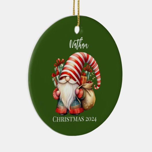 クリスマス格言とギフトパーソナライズされたオーナメント セラミックオーナメント (右)