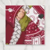 クリスマス格言とギフトメッセージカード フェイバータグ (正面)