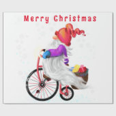 クリスマス格言とギフトラッピング紙 ラッピングペーパー (フラット)