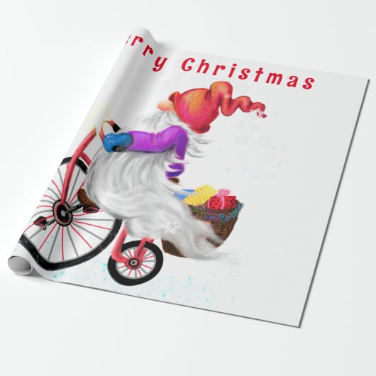 クリスマス格言とギフトラッピング紙 ラッピングペーパー (アンロールド)