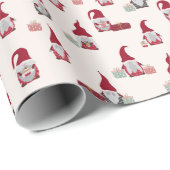 クリスマス格言とギフト素朴国 ラッピングペーパー (ロールコーナー)