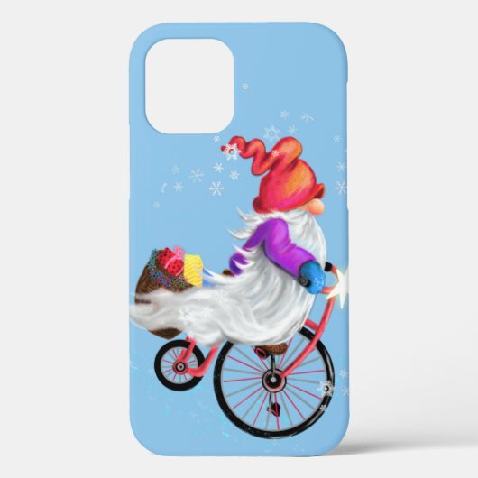 クリスマス格言とバイクとギフトiPhoneケース Case-Mate iPhoneケース (裏面)