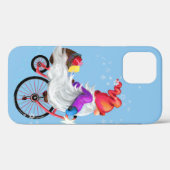 クリスマス格言とバイクとギフトiPhoneケース Case-Mate iPhoneケース (裏面 (横))
