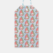 クリスマス格言とプレゼントツリーパーソナライズされた ギフトタグ (裏面)