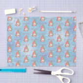 クリスマス格言とプレゼントツリーパーソナライズされた 薄葉紙 (クラフト)