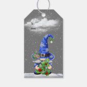 クリスマス格言とホリデーツリー ギフトタグ (正面)
