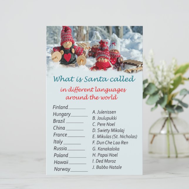 クリスマス格言のクリスマス世界中のゲーム (スタンド正面)