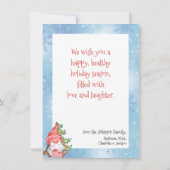 クリスマス格言のメリークリスマス (裏面)