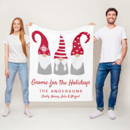 クリスマス格言の休日パーソナライズされた フリースブランケット