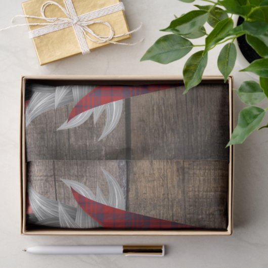 クリスマス格言の季節の挨拶素朴の森 薄葉紙 (ギフト)