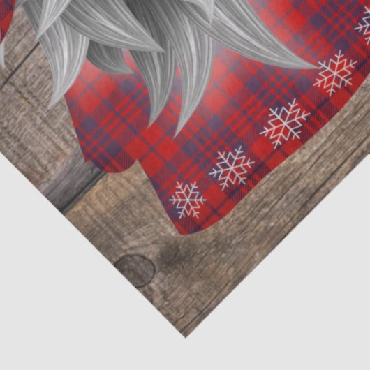 クリスマス格言の季節の挨拶素朴の森 薄葉紙 (詳細)