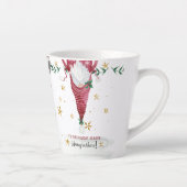 クリスマス格言の星つるがあその葉 カフェラテマグ (右)