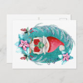 クリスマス格言はがき | フェスティバル休日 ポストカード (正面/裏面)