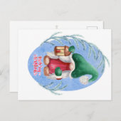 クリスマス格言はがき | フェスティバル休日 ポストカード (正面/裏面)