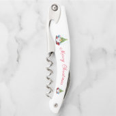 クリスマス格言ウェイターコルクスクリュー ソムリエナイフ (正面)